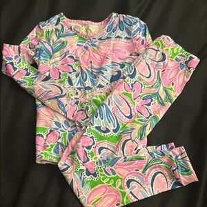 Lilly Pulitzer size 6 Colorful Kids Pajamas